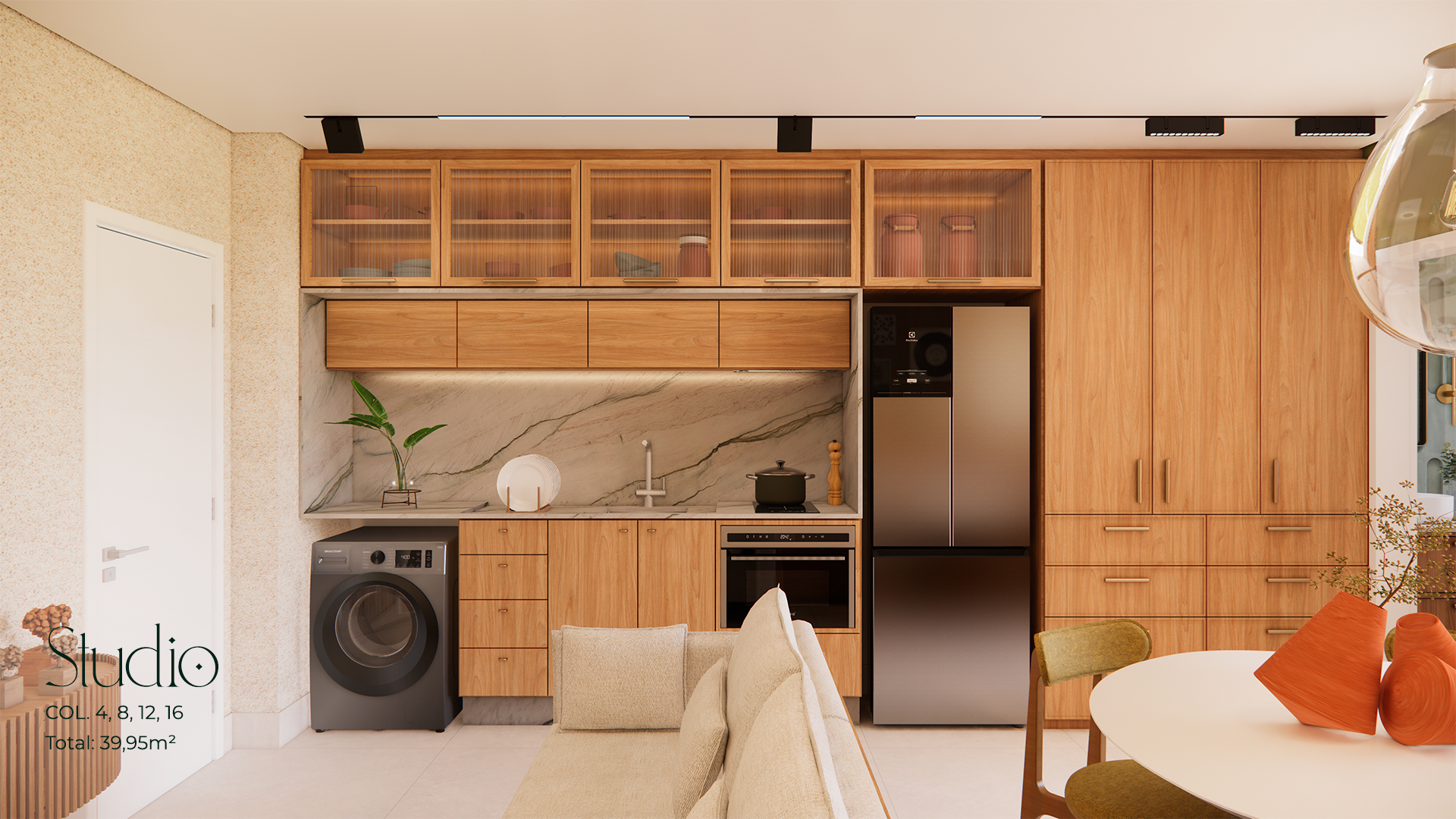 apartamento a venda em guarapari pietra di sevilla — cozinha do studio